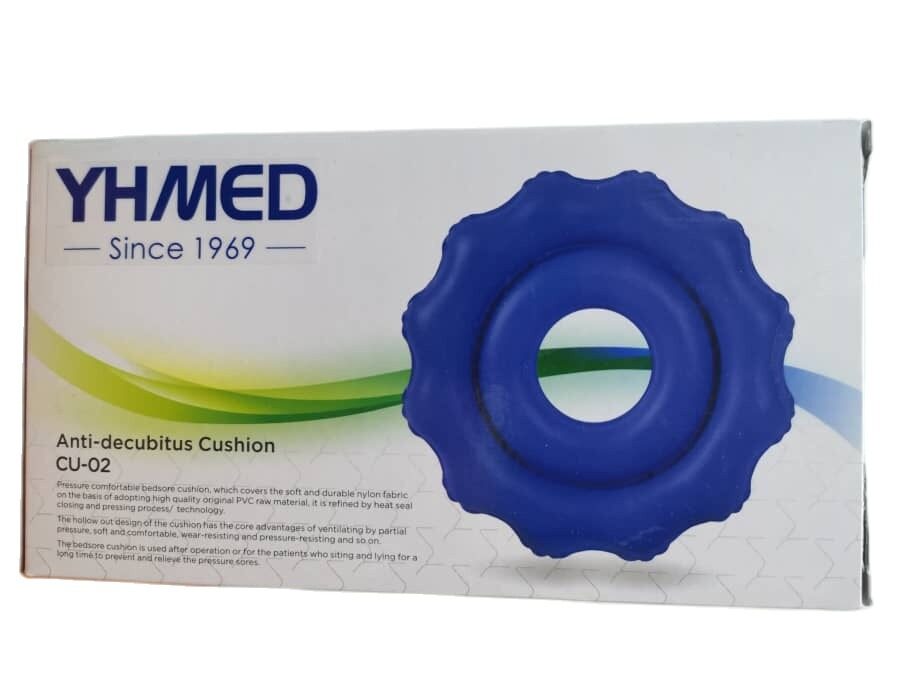 YHMED ANTI-DECUBITUS CUSHION (SQUARE) WITH COVER