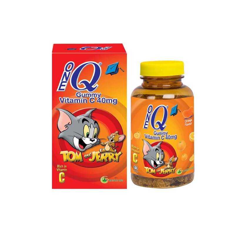 ONEQ GUMMY VITAMIN C 40MG 100G (ORANGE FLAVOUR)