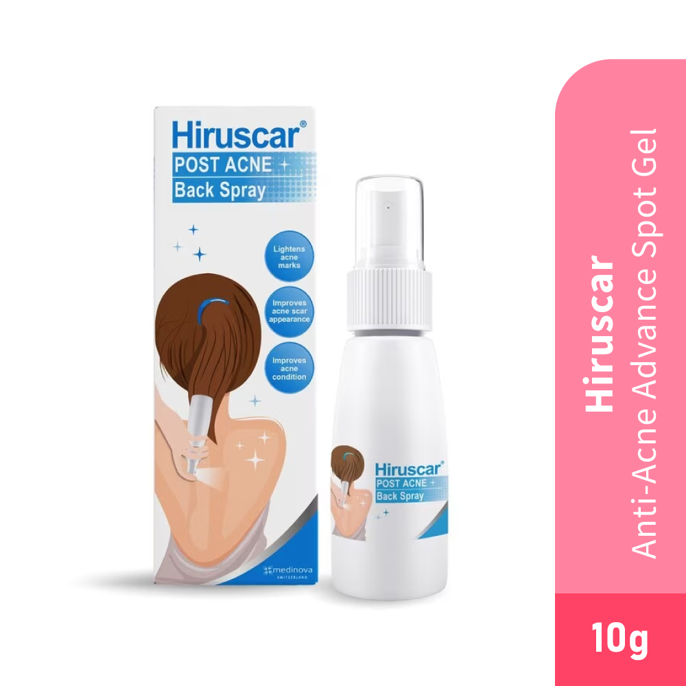 HIRUSCAR Post Acne Back Spray 50ml- Acne Spray , Spray, Acne Scar Treatment