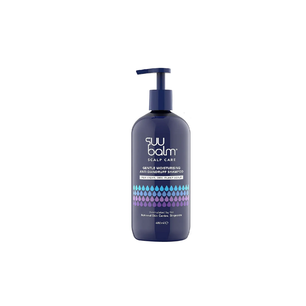 Suu Balm Scalp Care Gentle Moisturising Anti Dandruff Shampoo 480ml