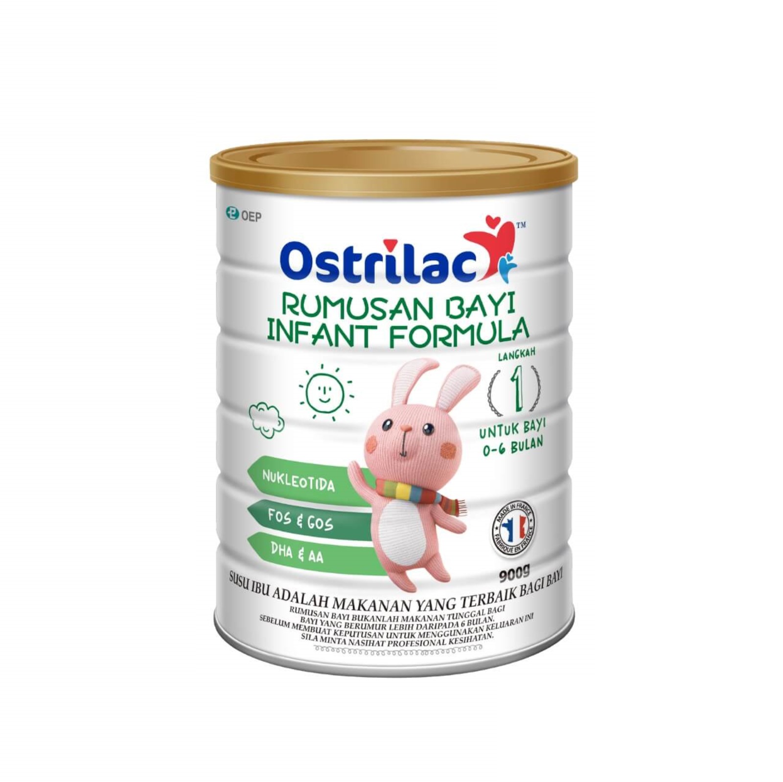 OSTRILAC S1 INFANT FORMULA 900G