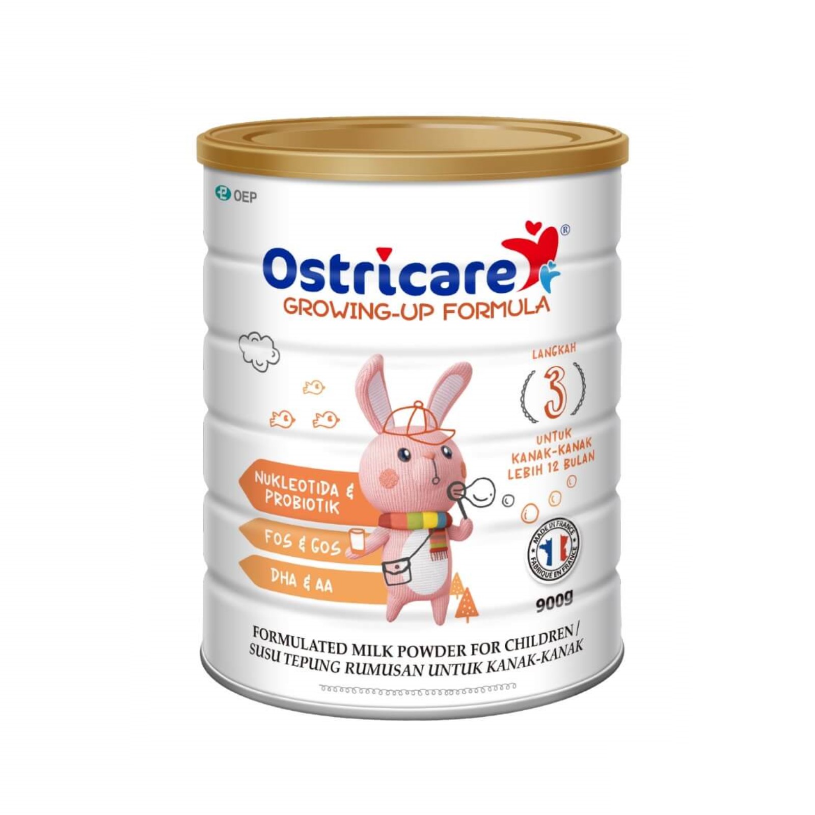 OSTRICARE S3 GROWING UP FORMULA 900G