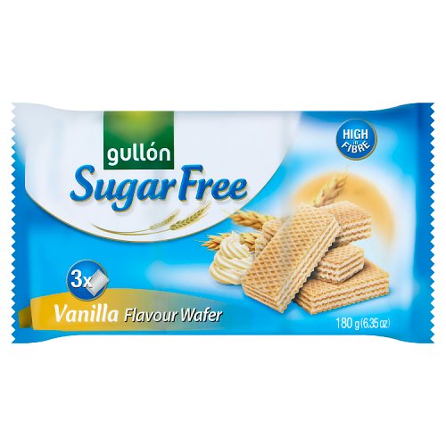 GULLON SUGAR FREE VANILLA WAFER 180G