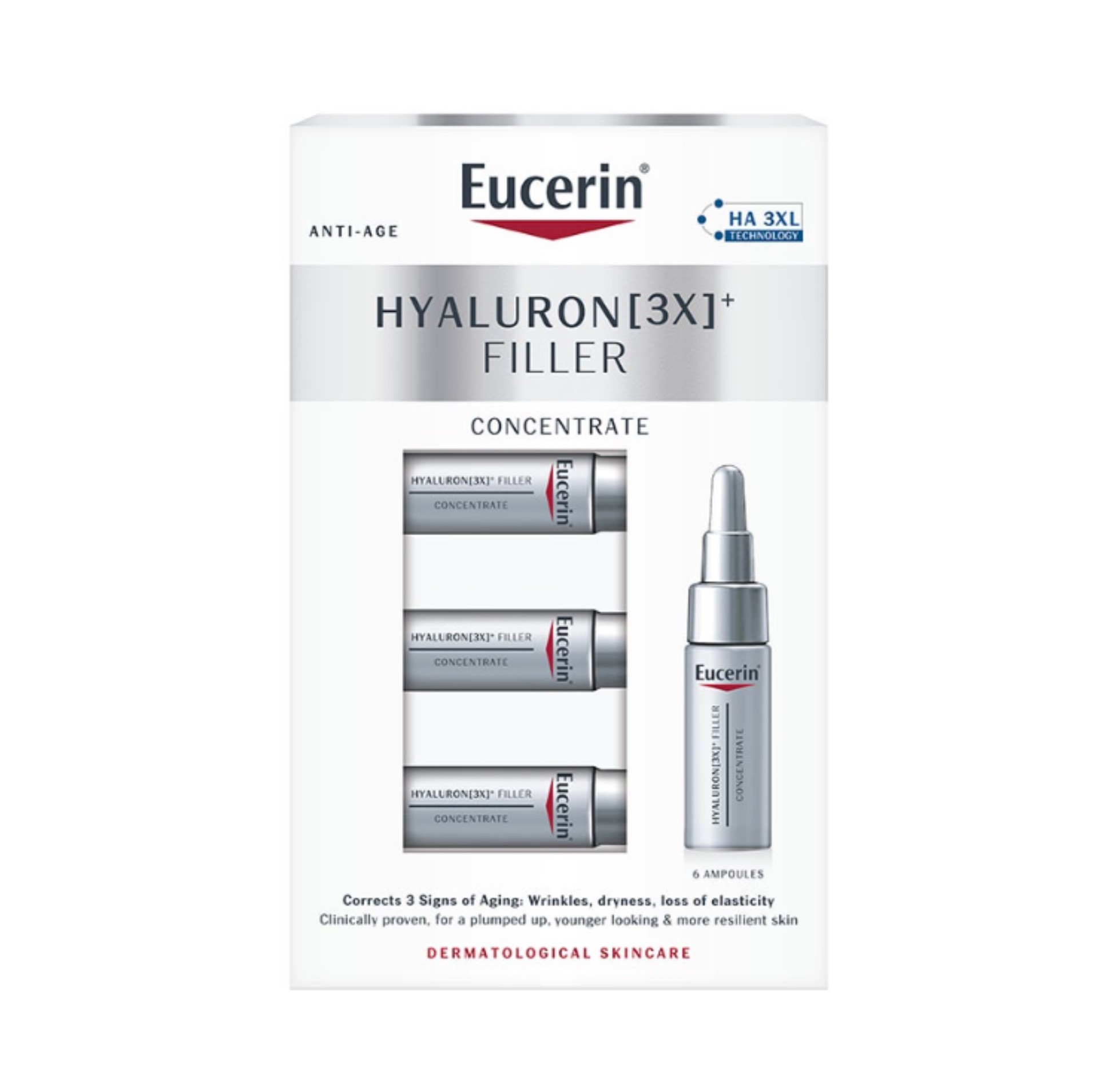 Eucerin Hyaluron-Filler Concentrate Serum 6 x 5ML(63908)