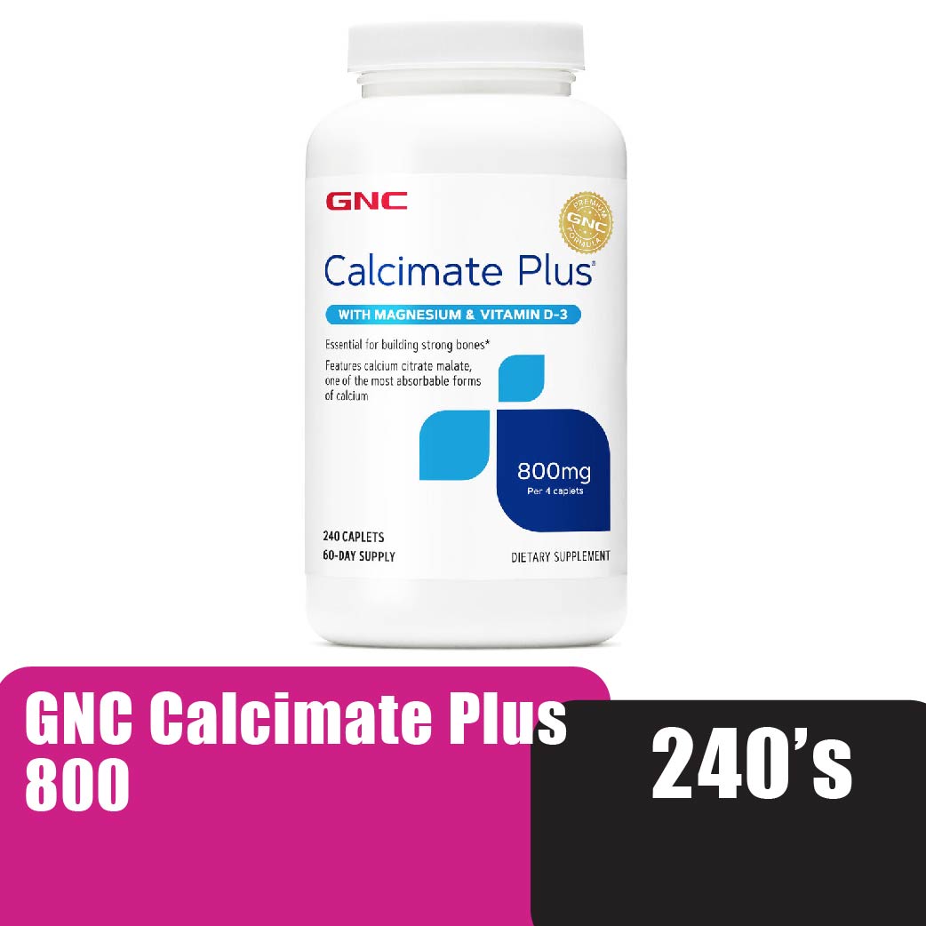 GNC Calcimate Plus 800 240's