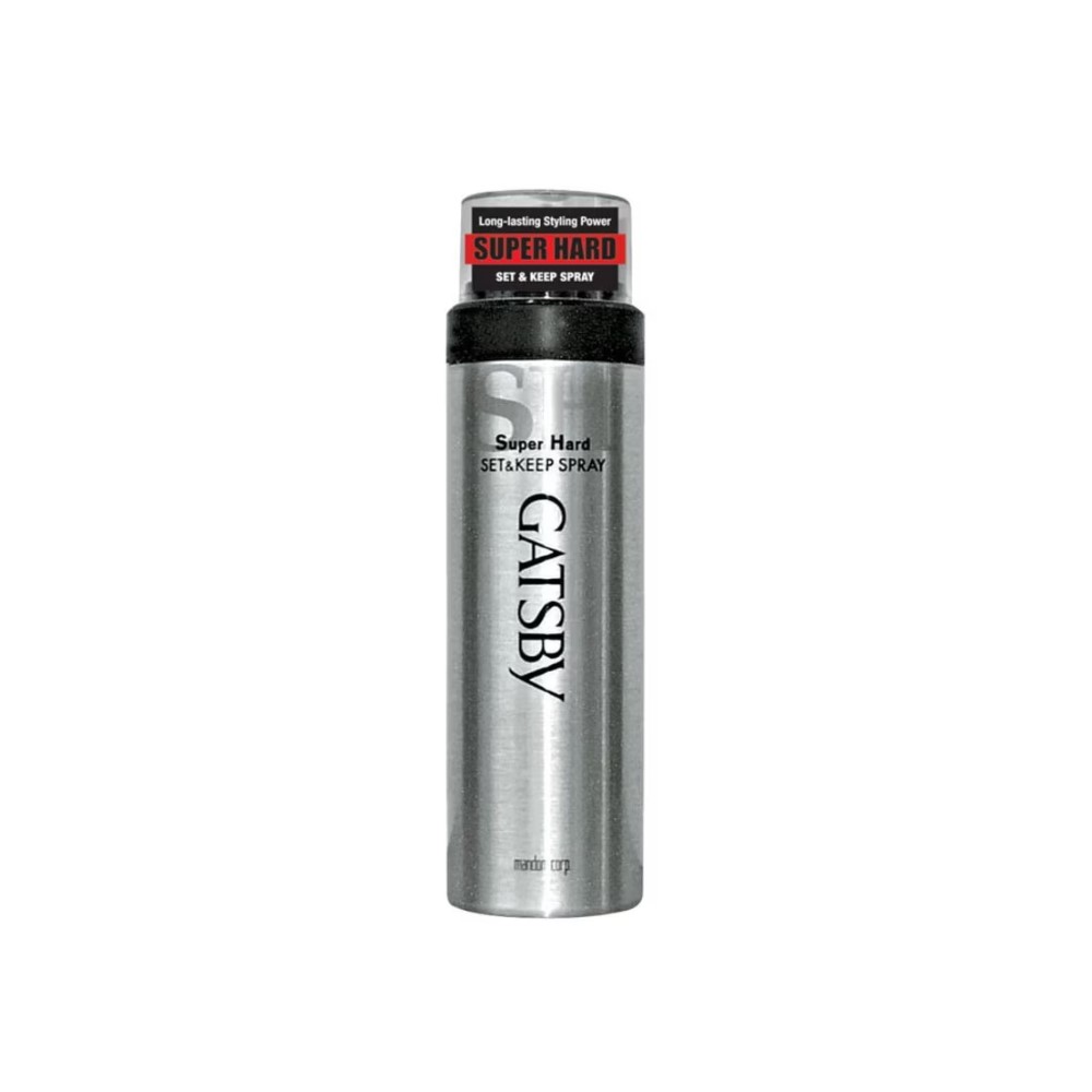 GATSBY SPRAY 180G - SET & KEEP SUPER HARD