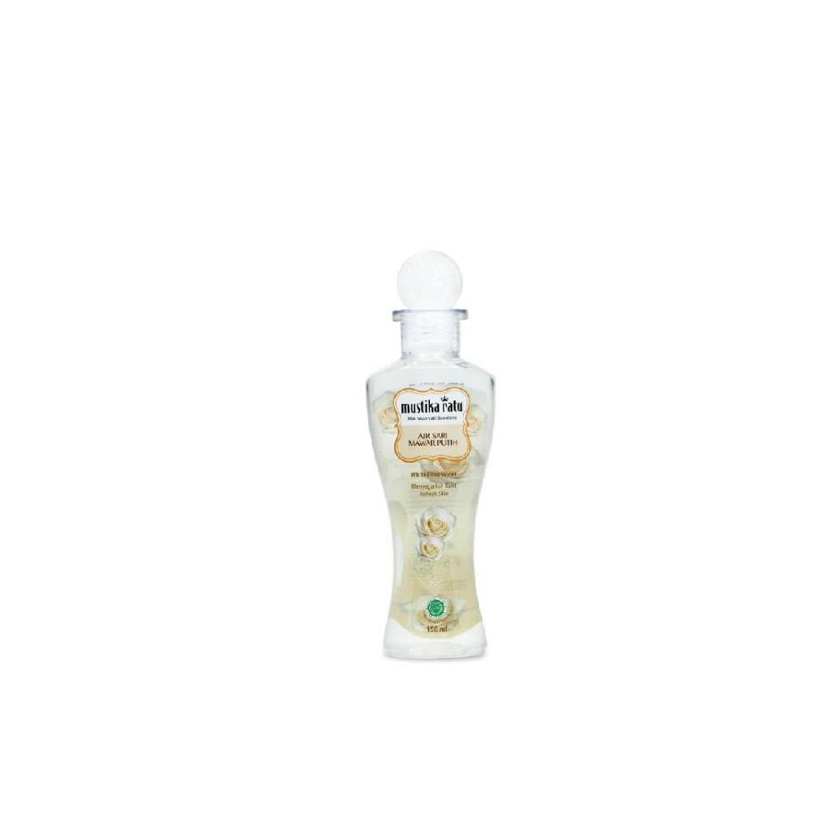 (CLR)Mustika Ratu Skincare - Air Sari Mawar Putih ( Air Mawar Original untuk muka 150ml) EXP:2026.7.31