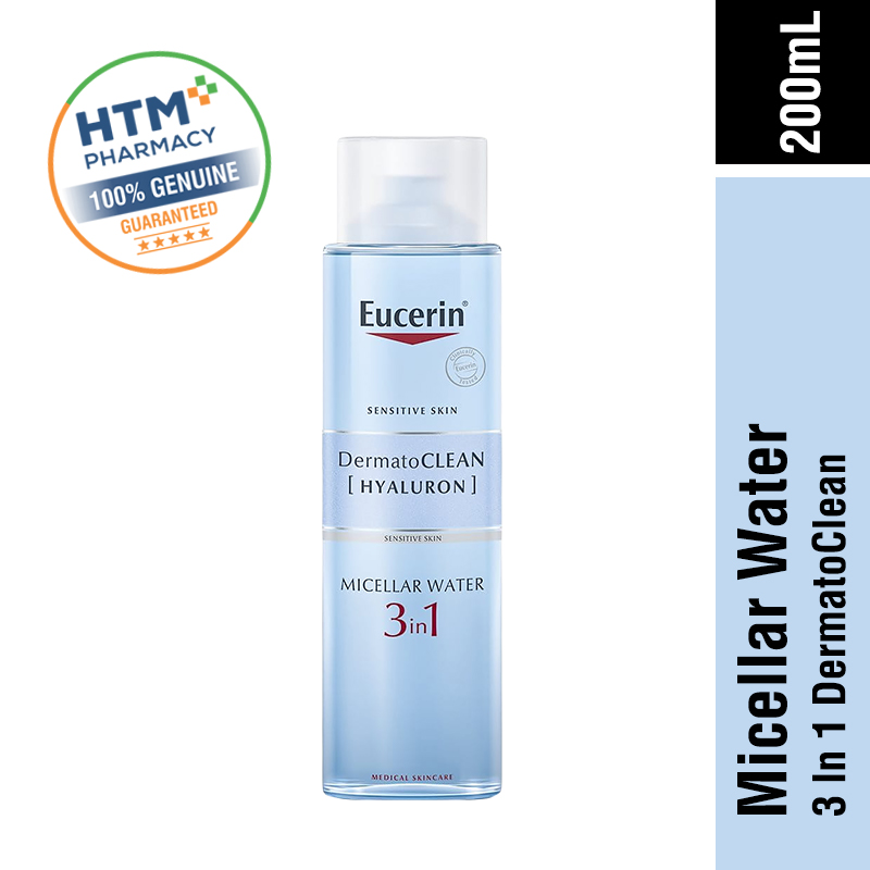 Eucerin Dermato Clean 3 In 1 Micellar Water 200ml (63997)