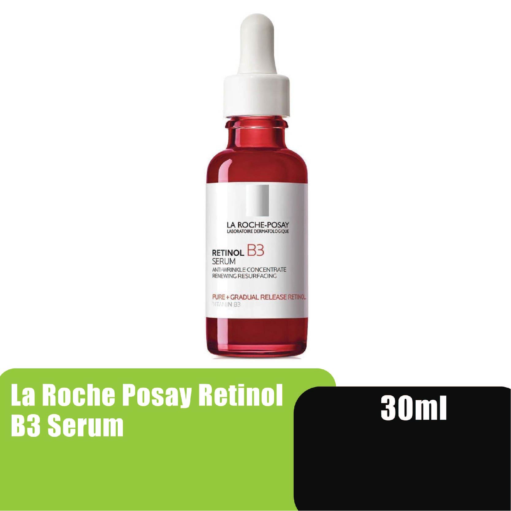 LA ROCHE POSAY Retinol B3 Face Serum 30ml - Anti Aging & Anti Wrinkle Retinol Serum Muka 精华液