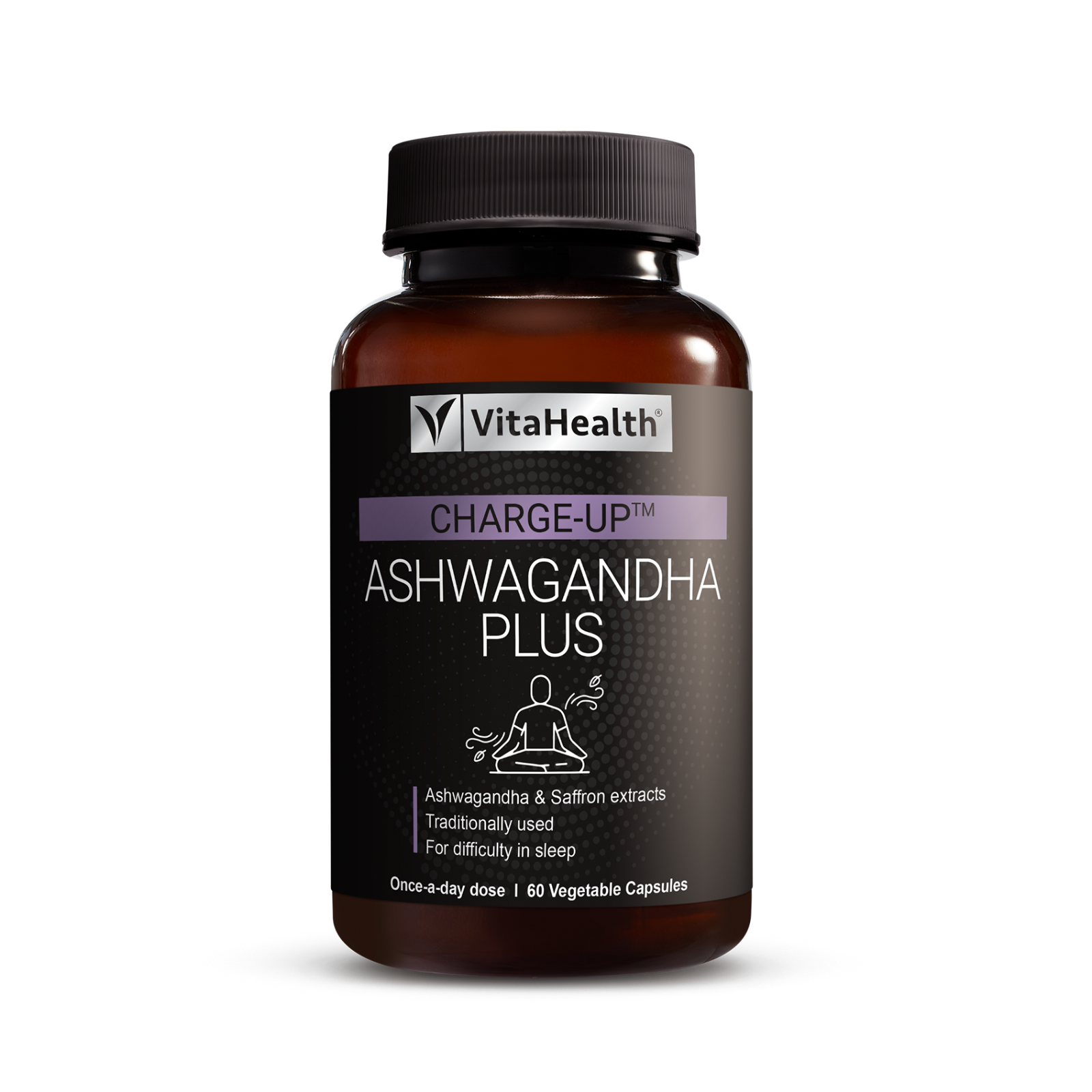 VITAHEALTH CHARGE-UP ASHWAGANDHA PLUS 60'S