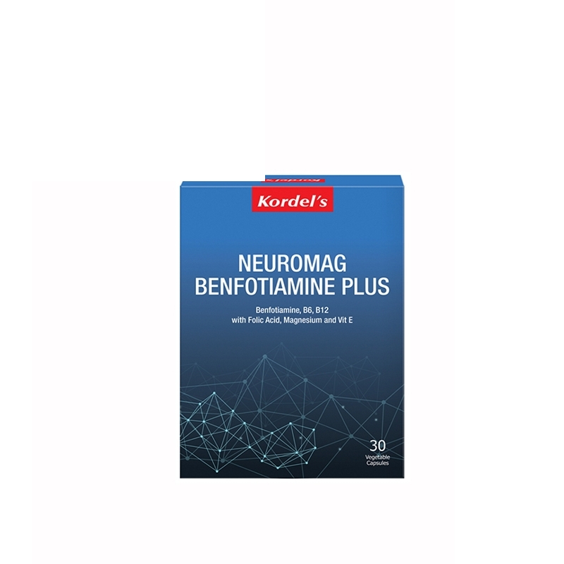 KORDEL'S NEUROMAG BENFOTIAMINE PLUS 60'S