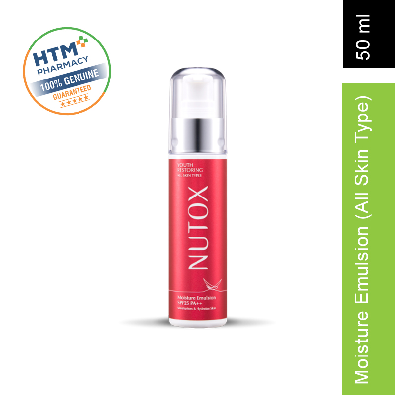 [NEW] Nutox YR Moisture Emulsion Spf25 Pa++ 50ml (All Skin Types)