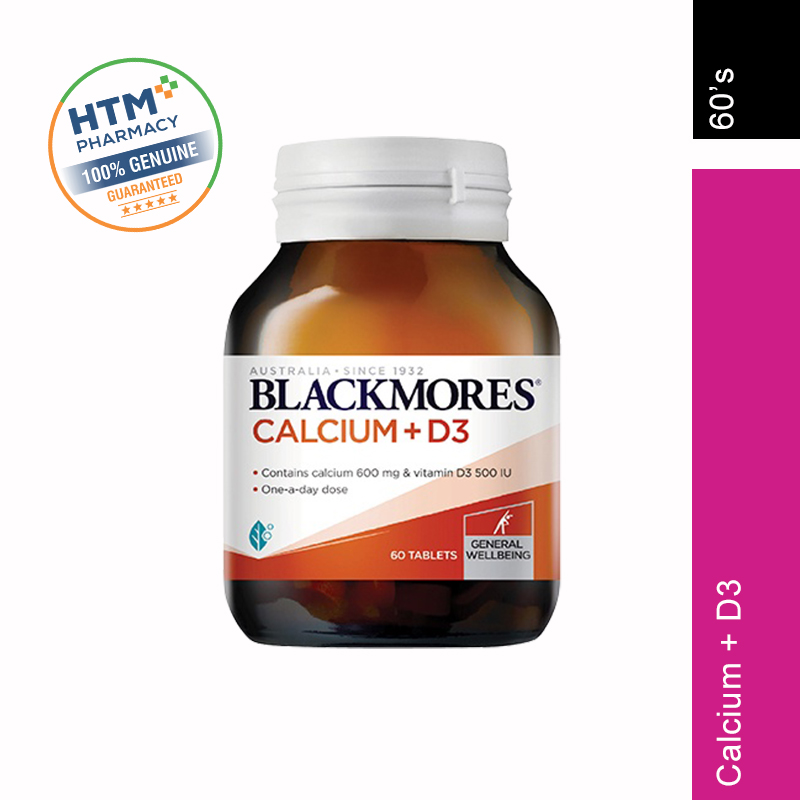 BLACKMORES CALCIUM + D3 60'S