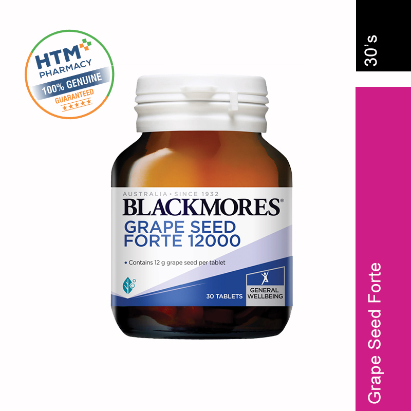 BLACKMORES GRAPE SEED FORTE 30'S (NEW)