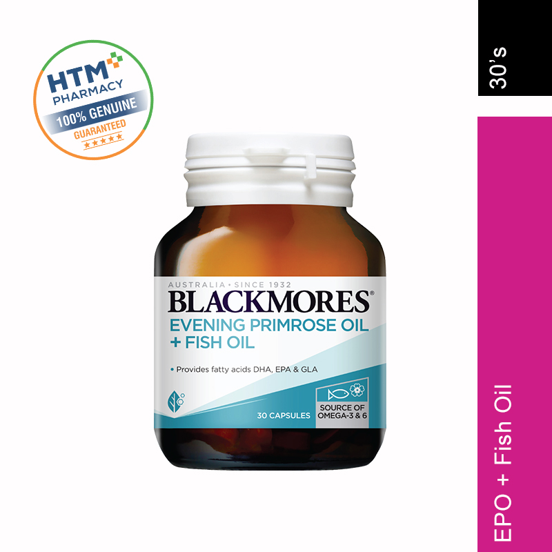 BLACKMORES EPO + FISH OIL 30'S