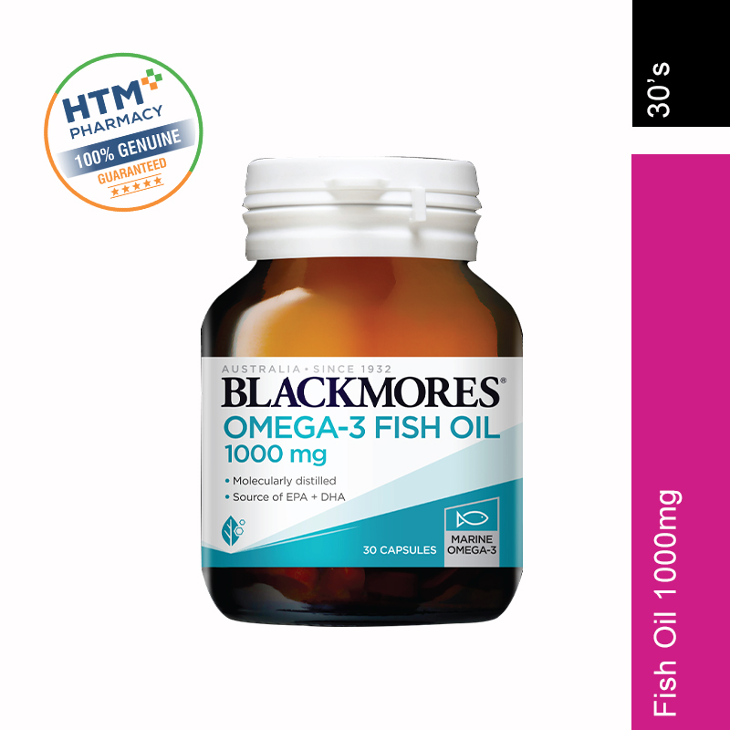 BLACKMORES FISH OIL 1000MG 30'S