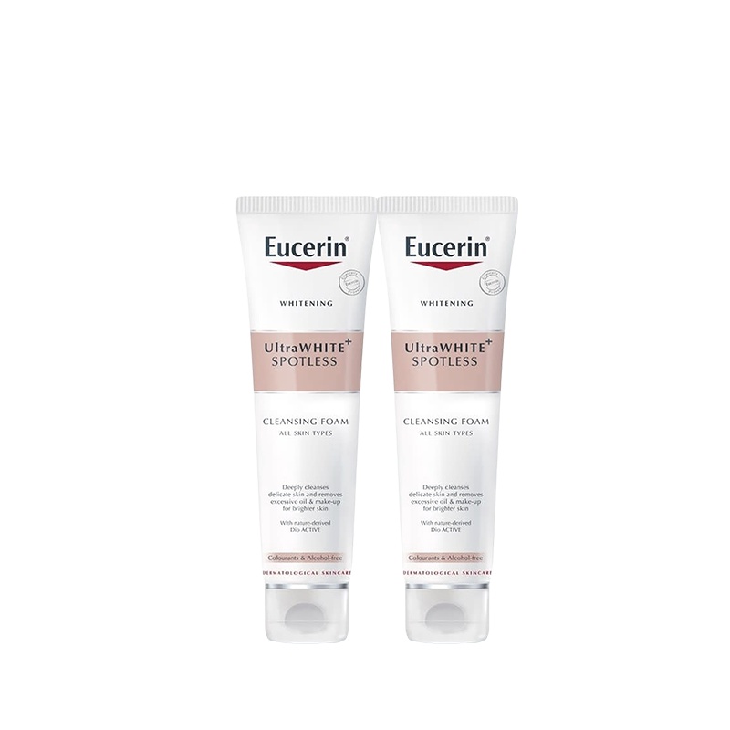 Eucerin White Therapy Gentle Cleansing Foam 150MLx2(63470)