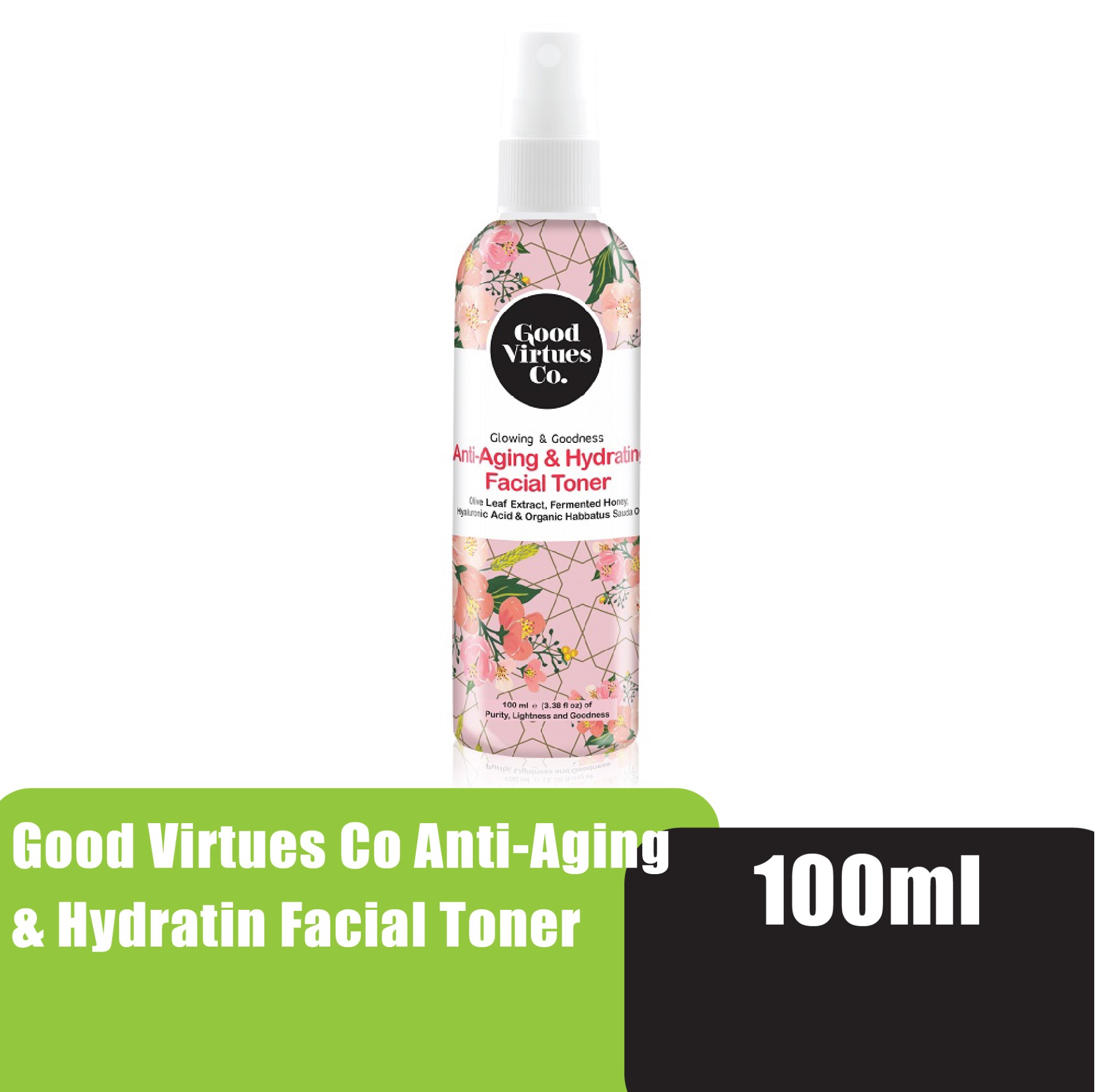 Good Virtues Co Anti Aging & Hydrating Facial Toner 100ml