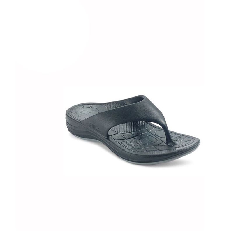 AETREX WOMENS LYNCO FLIP BLACK - US 5