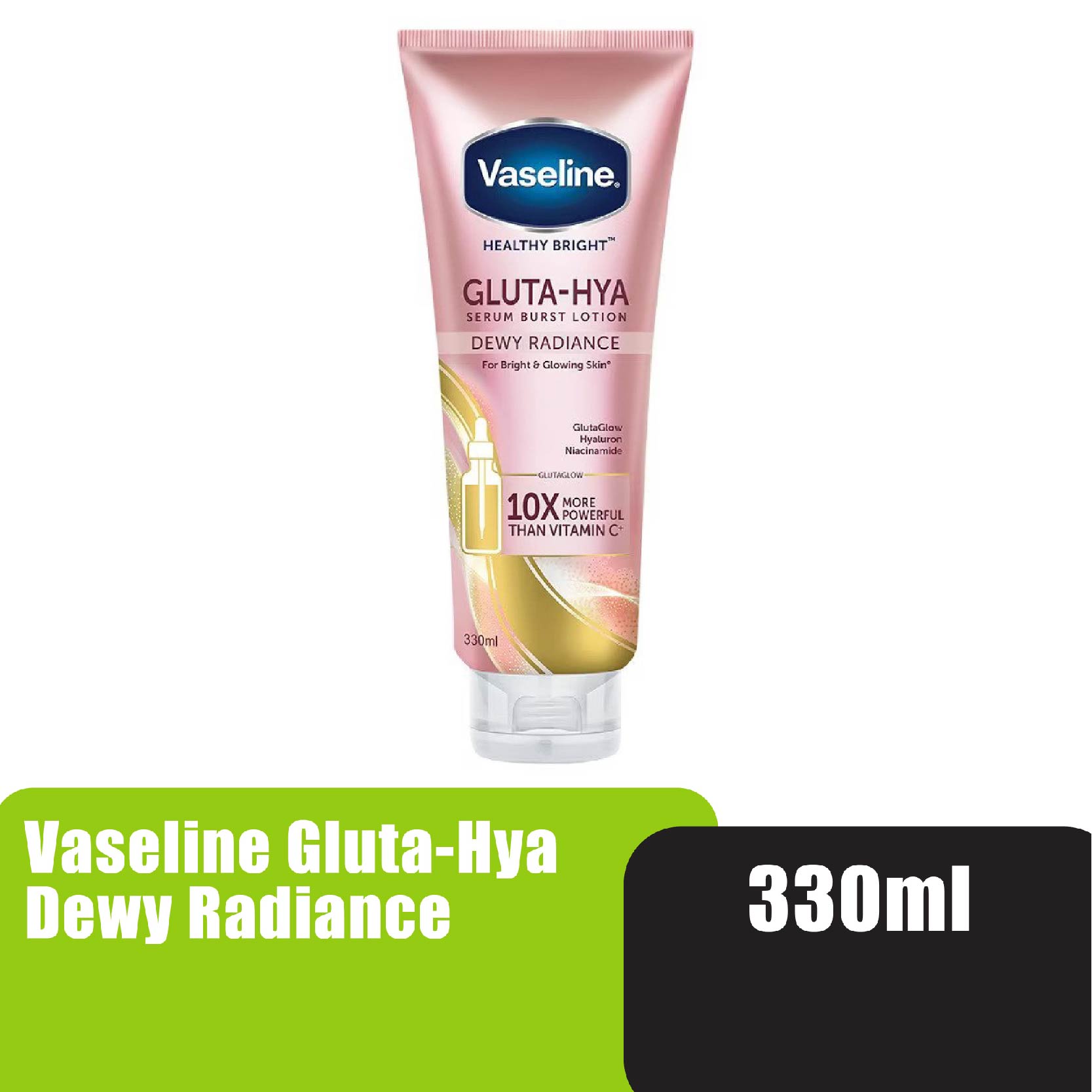 Vaseline Gluta-Hya Serum Burst Lotion Dewy Radiance 330ml