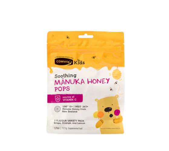 COMVITA KIDS MANUKA HONEY POPS 15'S