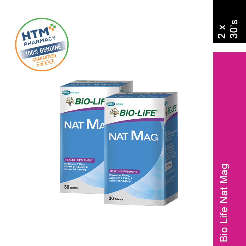 BIO-LIFE NAT MAG 30'S X 2