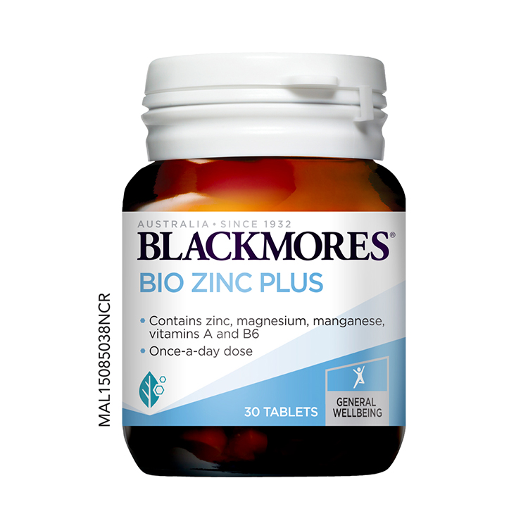 BLACKMORES BIO ZINC PLUS 30'S