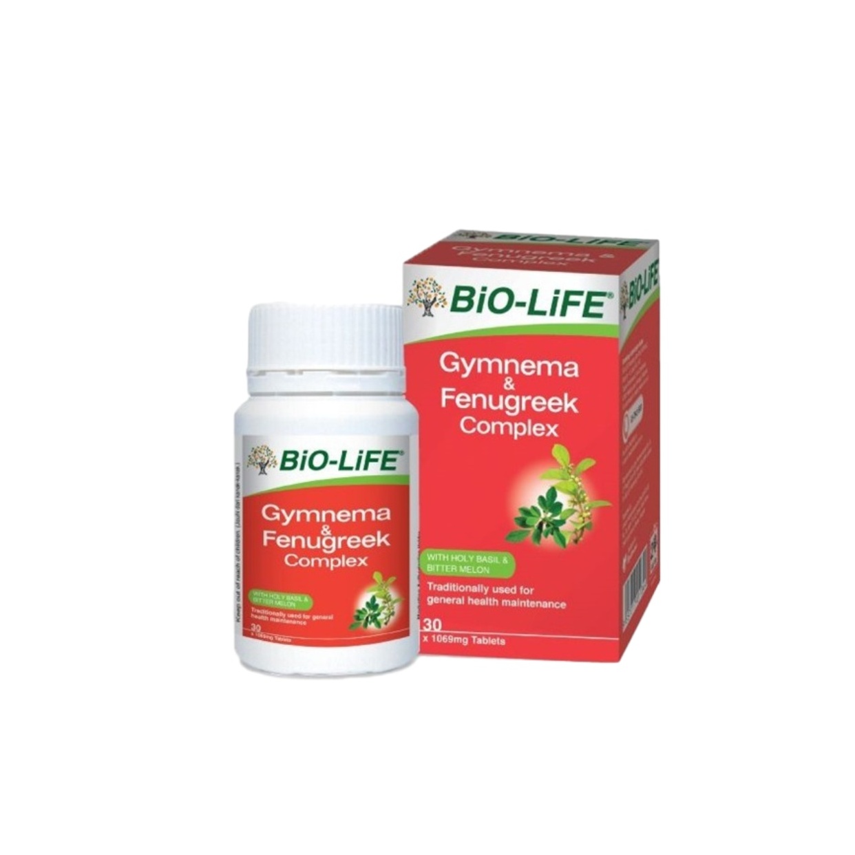 BIO-LIFE GYMNEMA & FENUGREEK 30'S