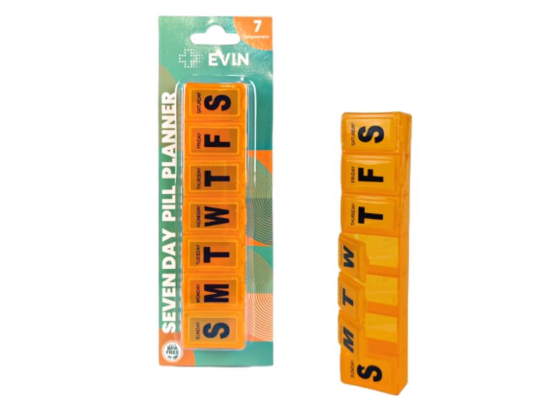 EVIN SEVEN DAY PILL PLANNER