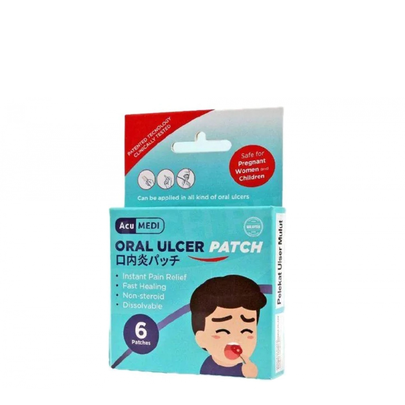 ACU MEDI ORAL ULCER PATCH 6'S