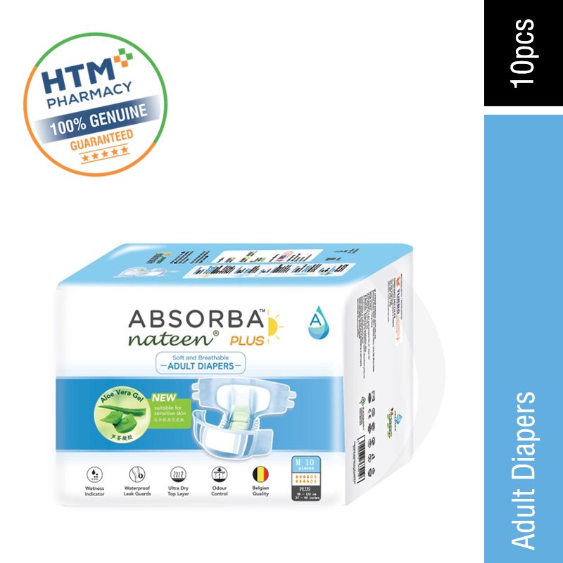 Absorba Nateen Plus Adult Diaper (M size)