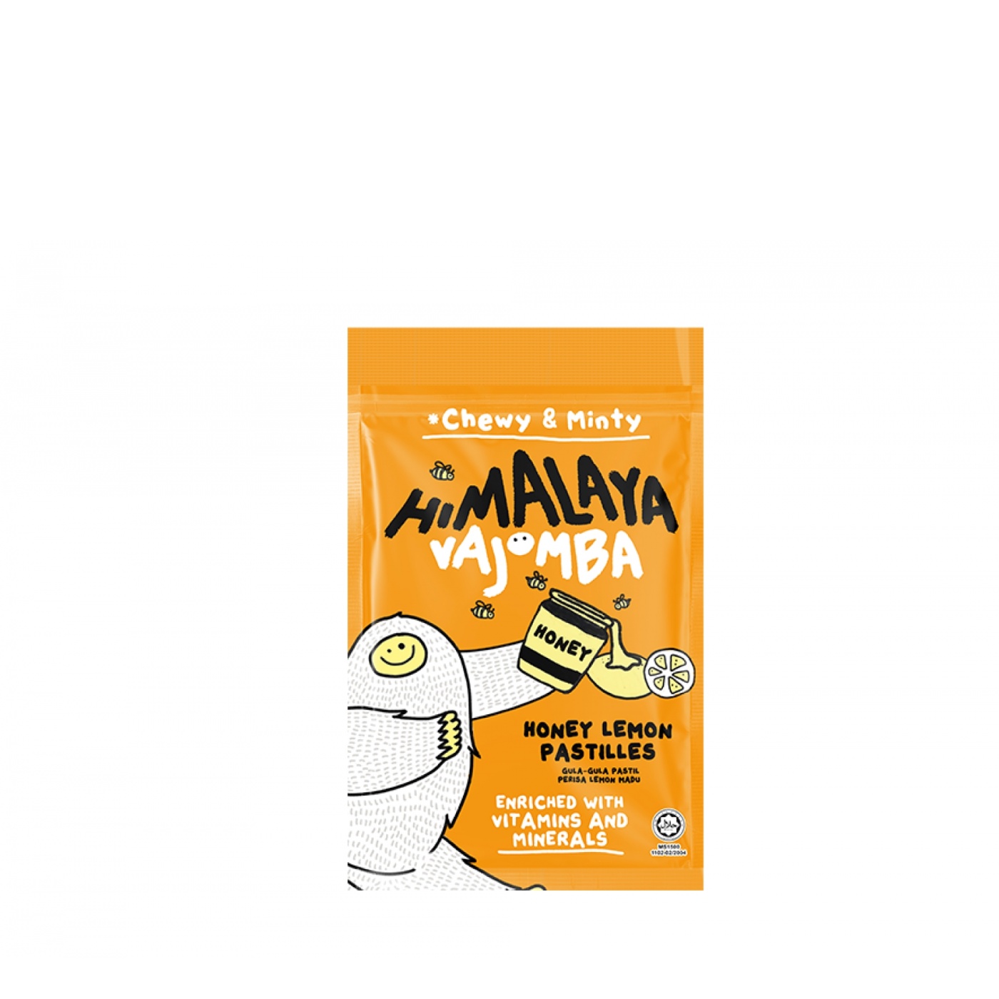 HIMALAYA VAJOMBA PASTILLES 25G - HONEY LEMON