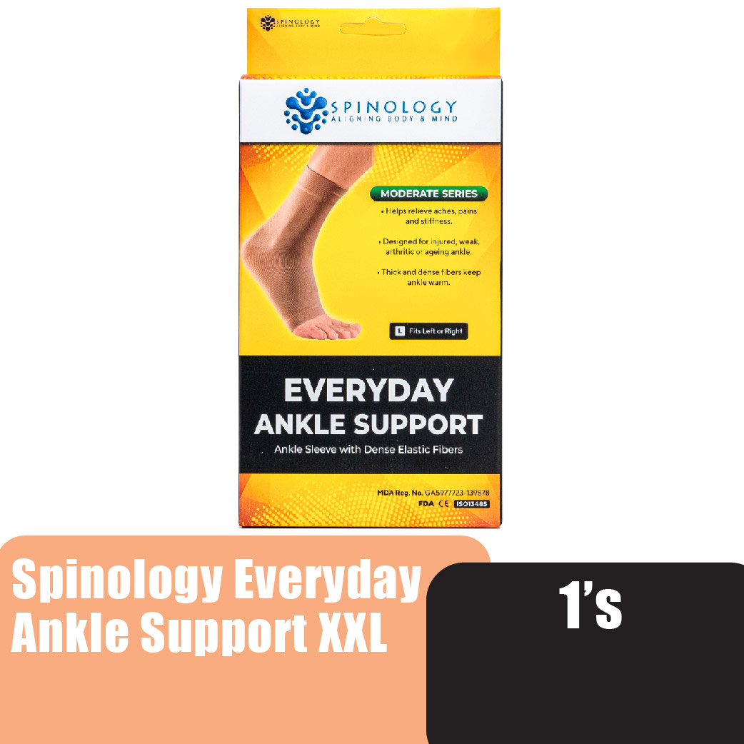 Spinology Everyday Knee Support Size (XXL) Sport Fitness Knee Guard Support Elastic Guard Lutut Pelindung Lutut 护膝 护膝套