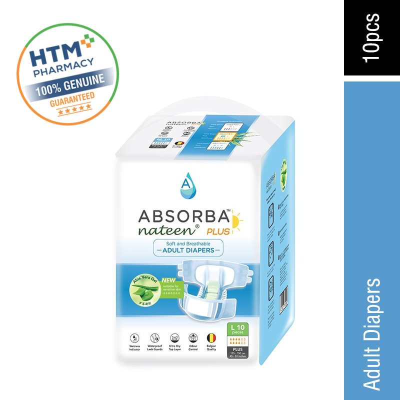 Absorba Nateen Plus Adult Diaper (L size)