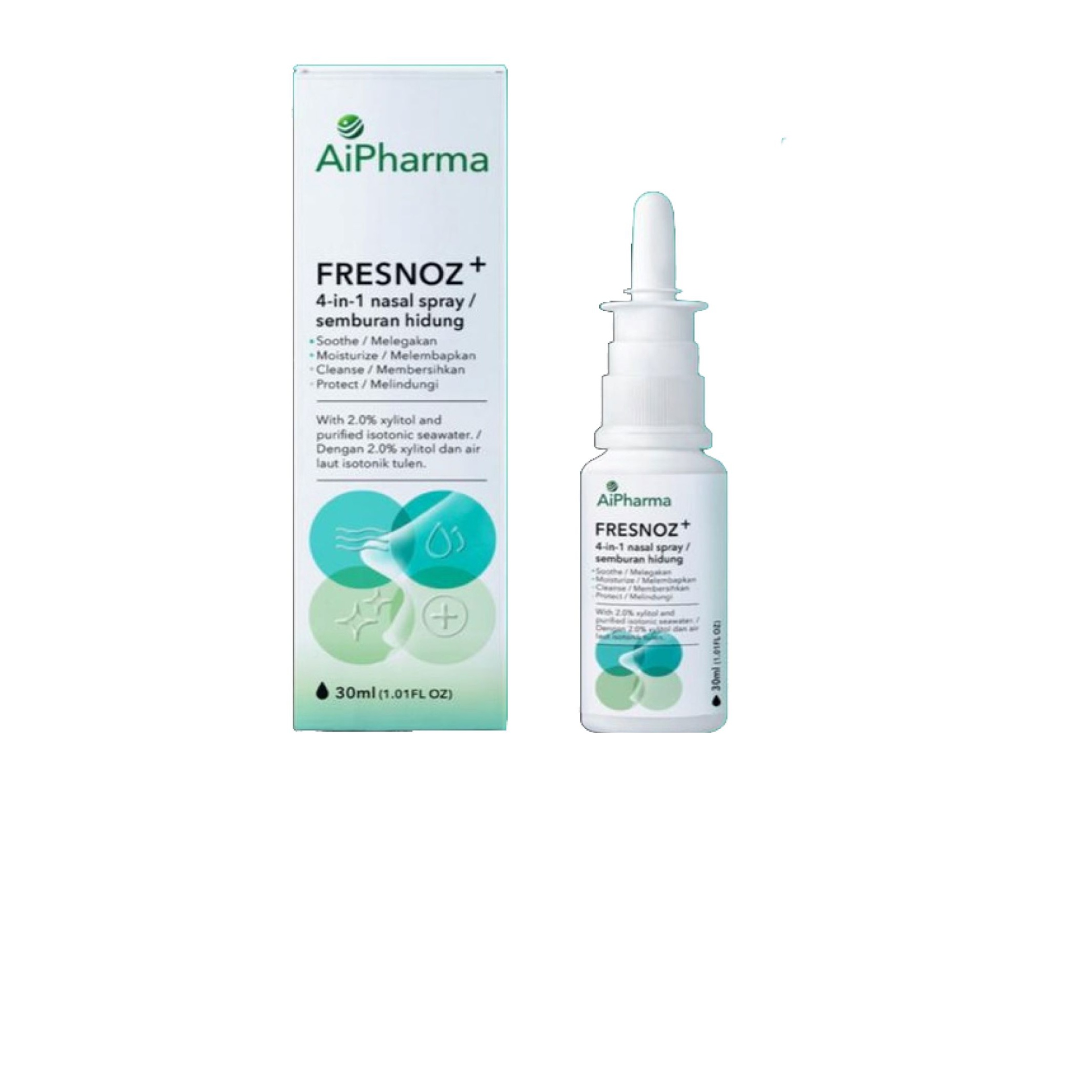 AIPHARMA FRESNOZ+ 4 IN 1 NASAL SPRAY 30ML
