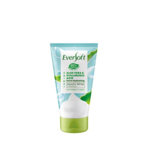 Eversoft Mochi Whip Aloe Vera Whip Cleanser Foam 120g