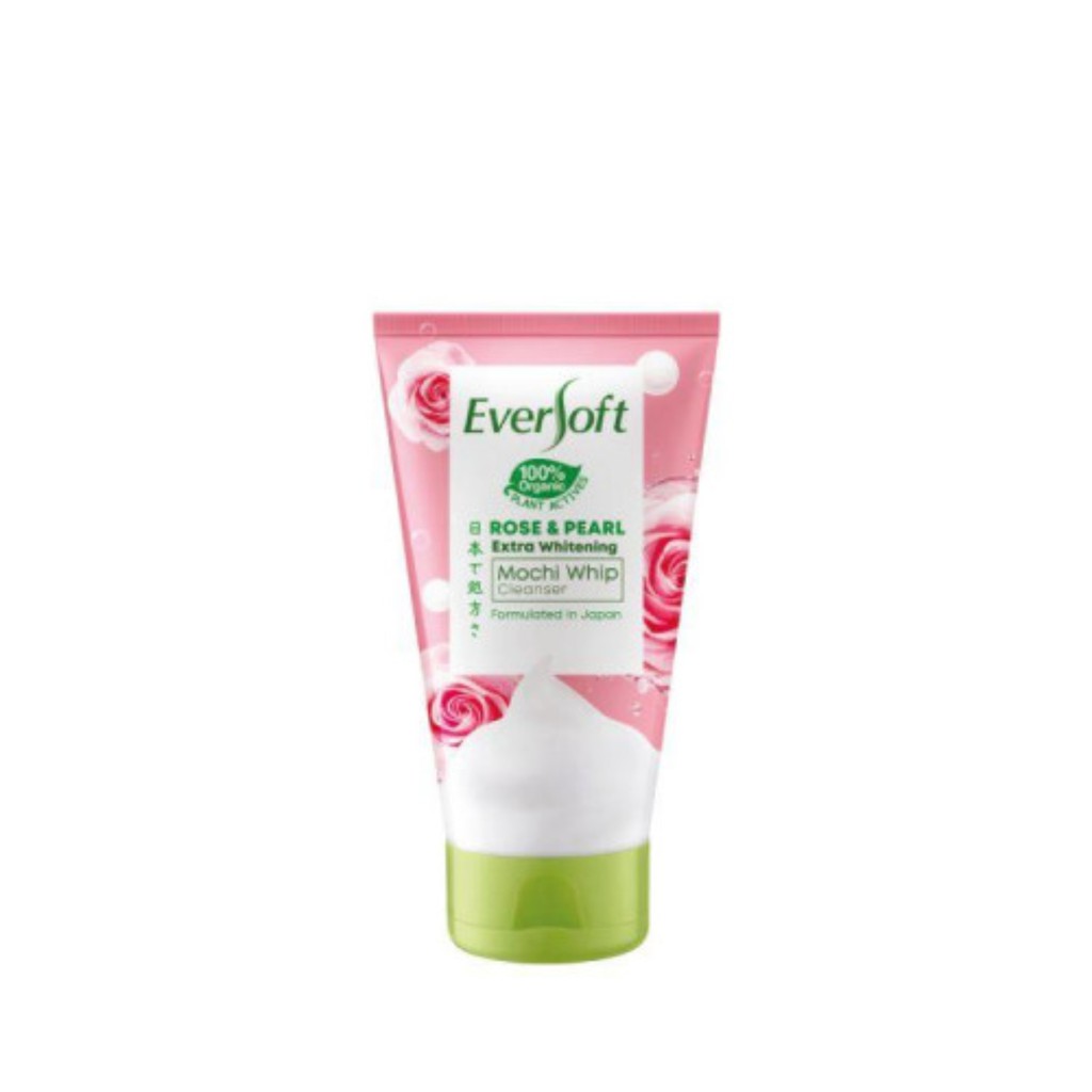 Eversoft Mochi Whip Rose Whip Cleanser Foam 120g