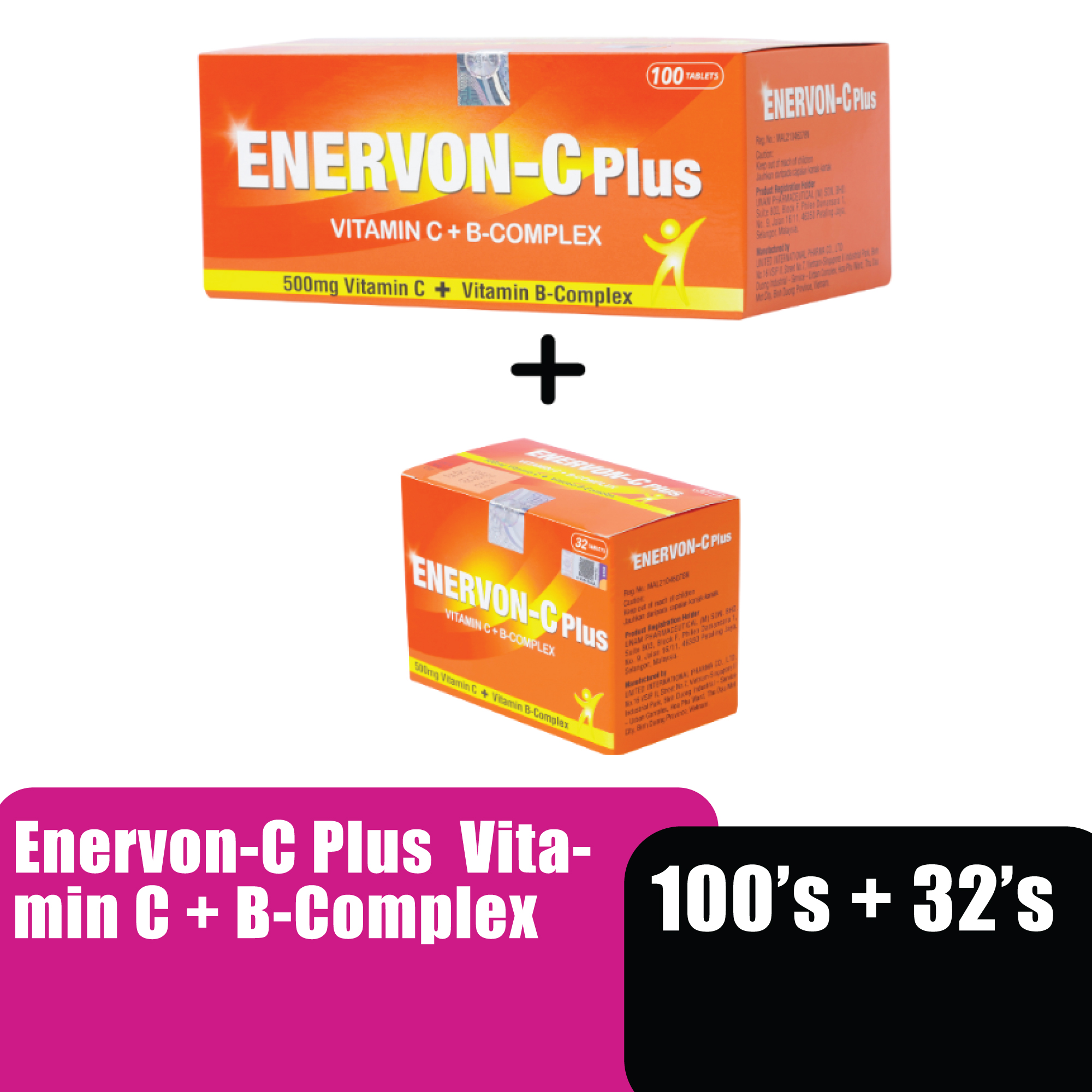 ENERVON-C PLUS 100'S + 32'S