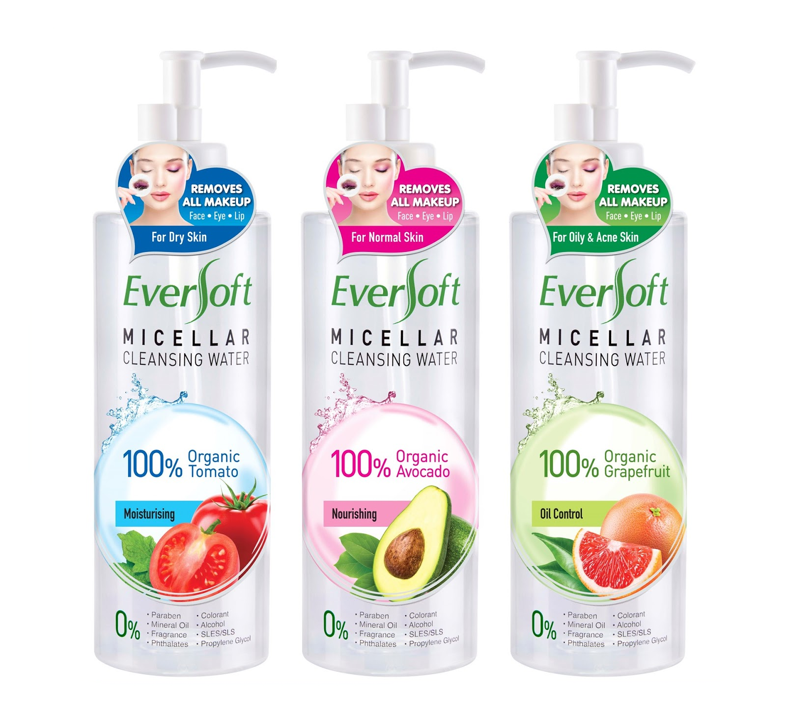 Eversoft Micellar Cleansing Water 300ML