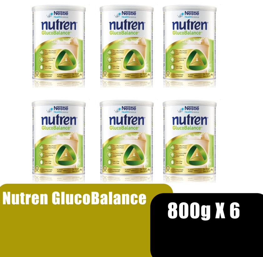 NUTREN GLUCOBALANCE 800G X 6 !!!