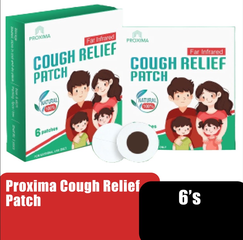 PROXIMA COUGH RELIEF PATCH 6'S