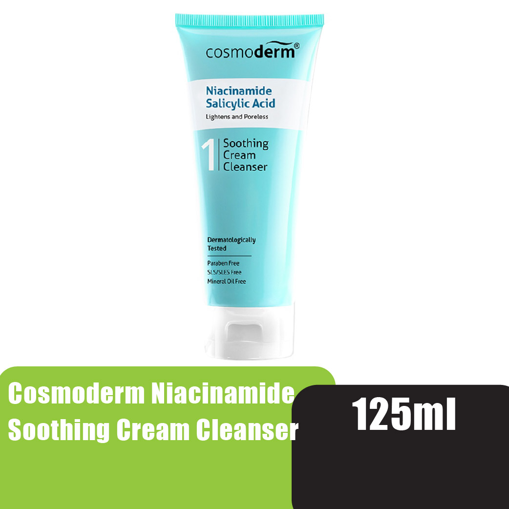 Cosmoderm Niacinamide Soothing Cream Cleanser 125ml