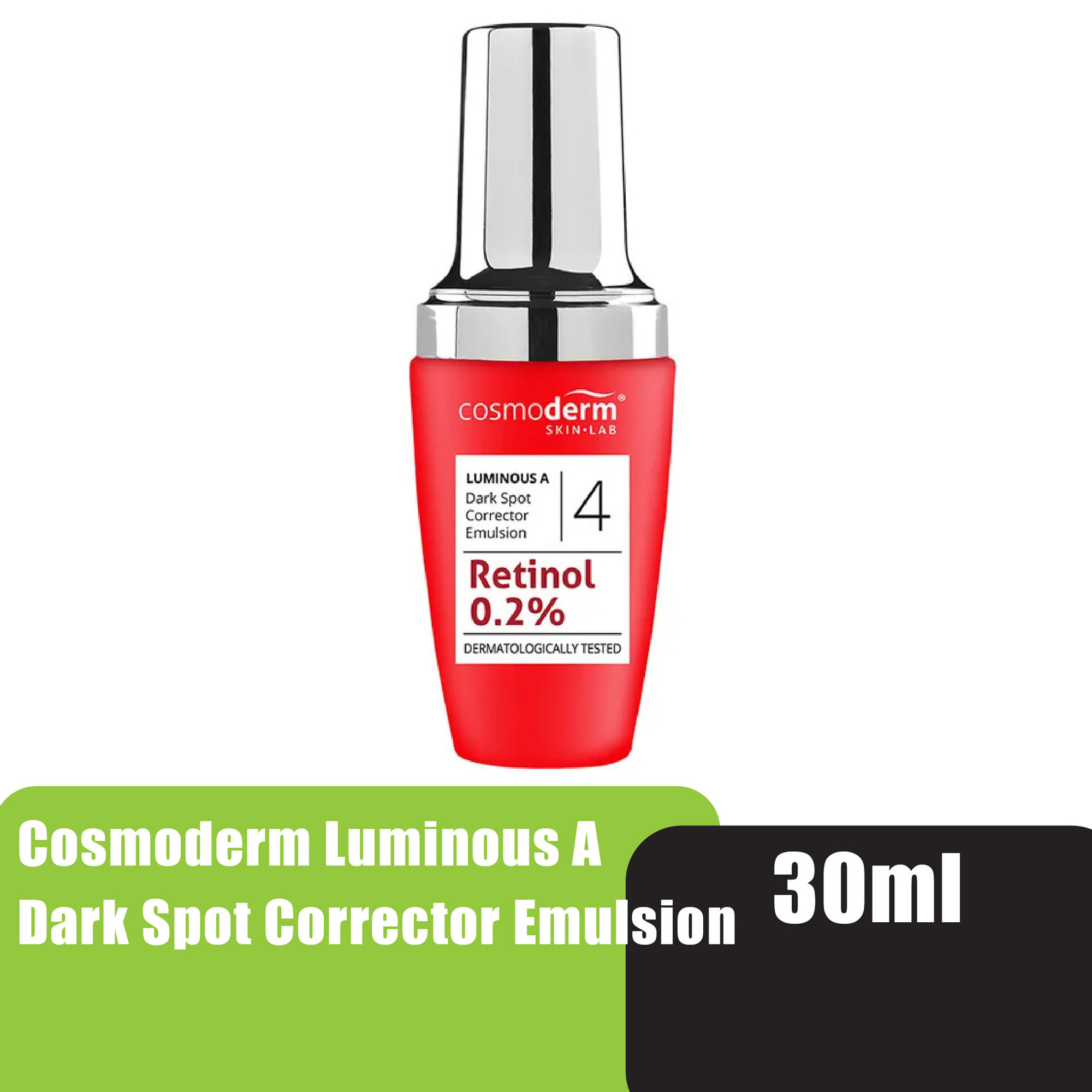 Cosmoderm Luminous A Dark Spot Corrector Emulsion 30ml