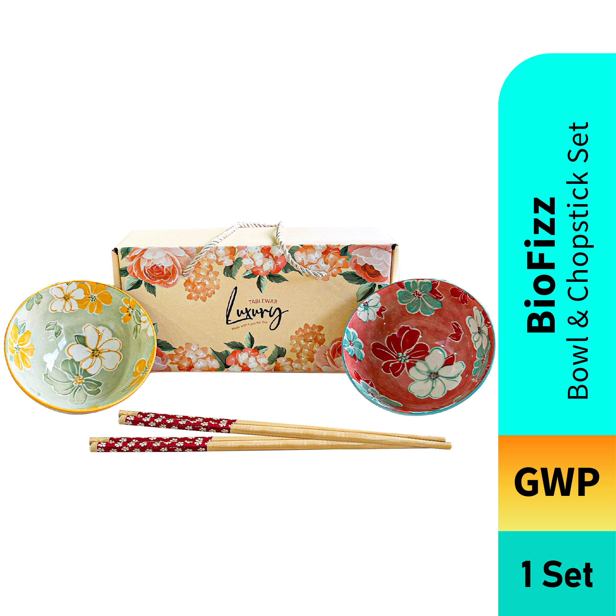 [Online] GWP BIOFIZZ Bowl & Chopstick Set - Base