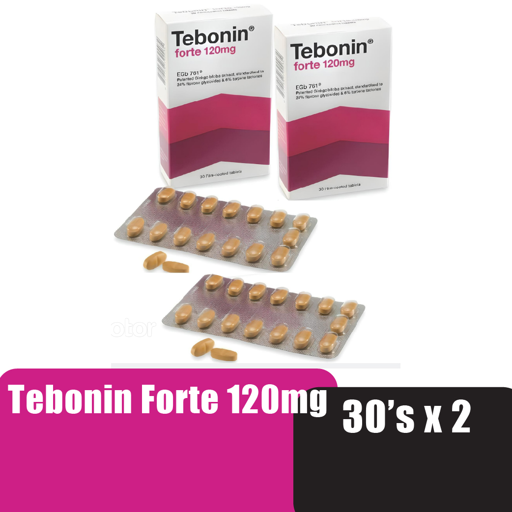 Tebonin Forte 120mg 30's X 2 (Value Pack)