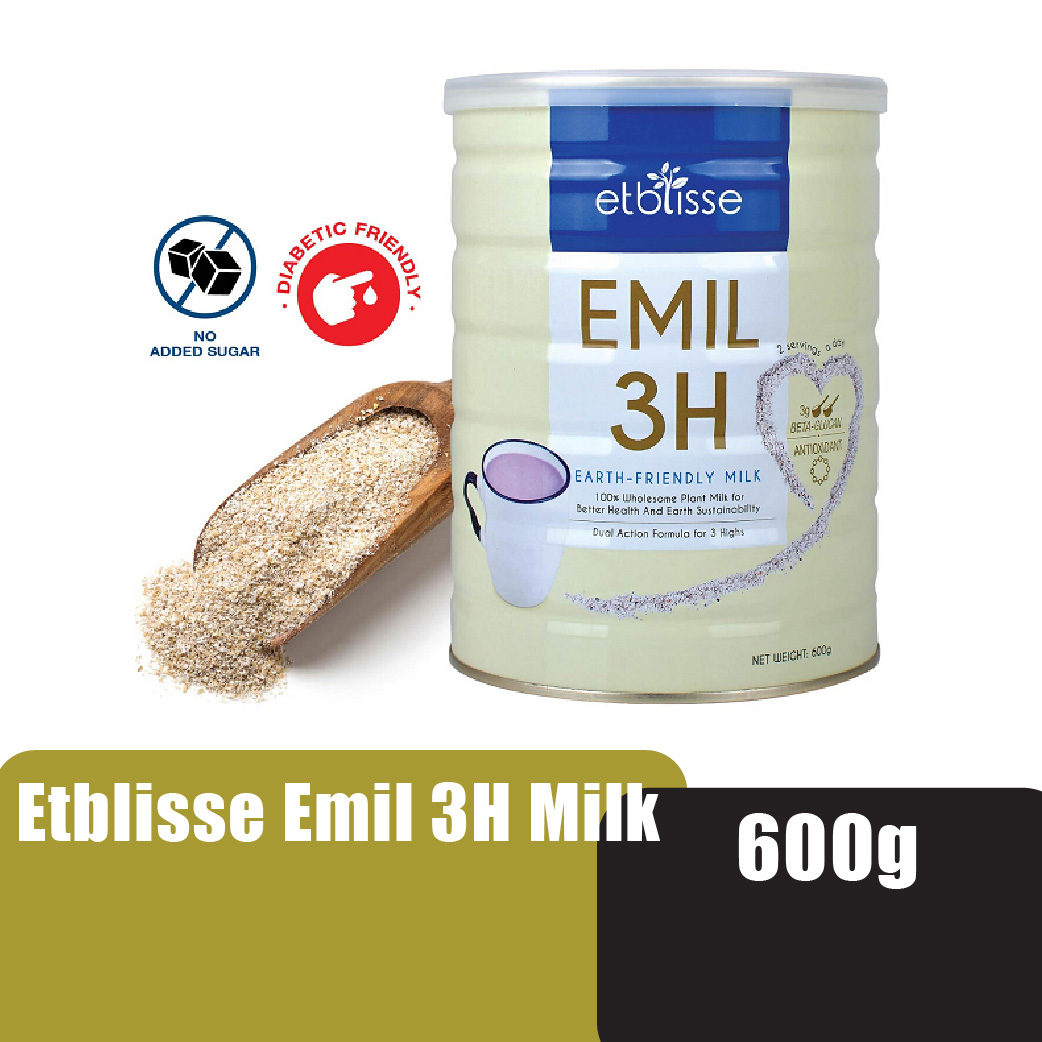 ETBLISSE Emil 3H Purple Oat Bran Milk Powder 600g