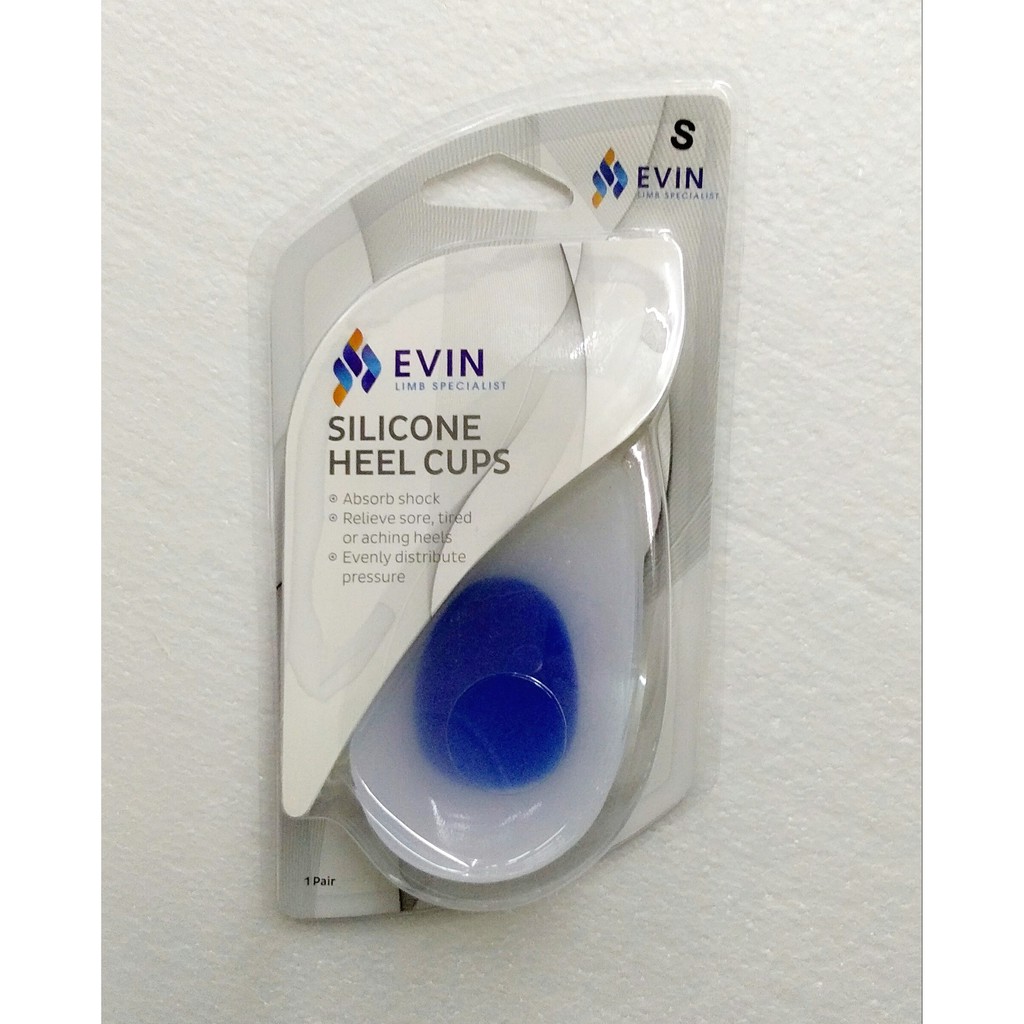 Evin Silicone Heel Cups - S