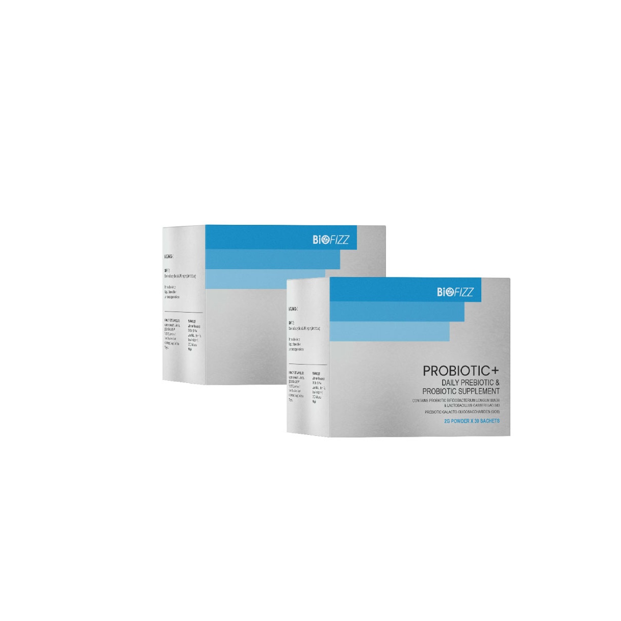 BIOFIZZ Probiotic+ 2 x 30's with Probiotic Supplement