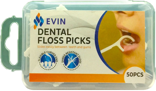 Evin Dental Floss Picks 50's