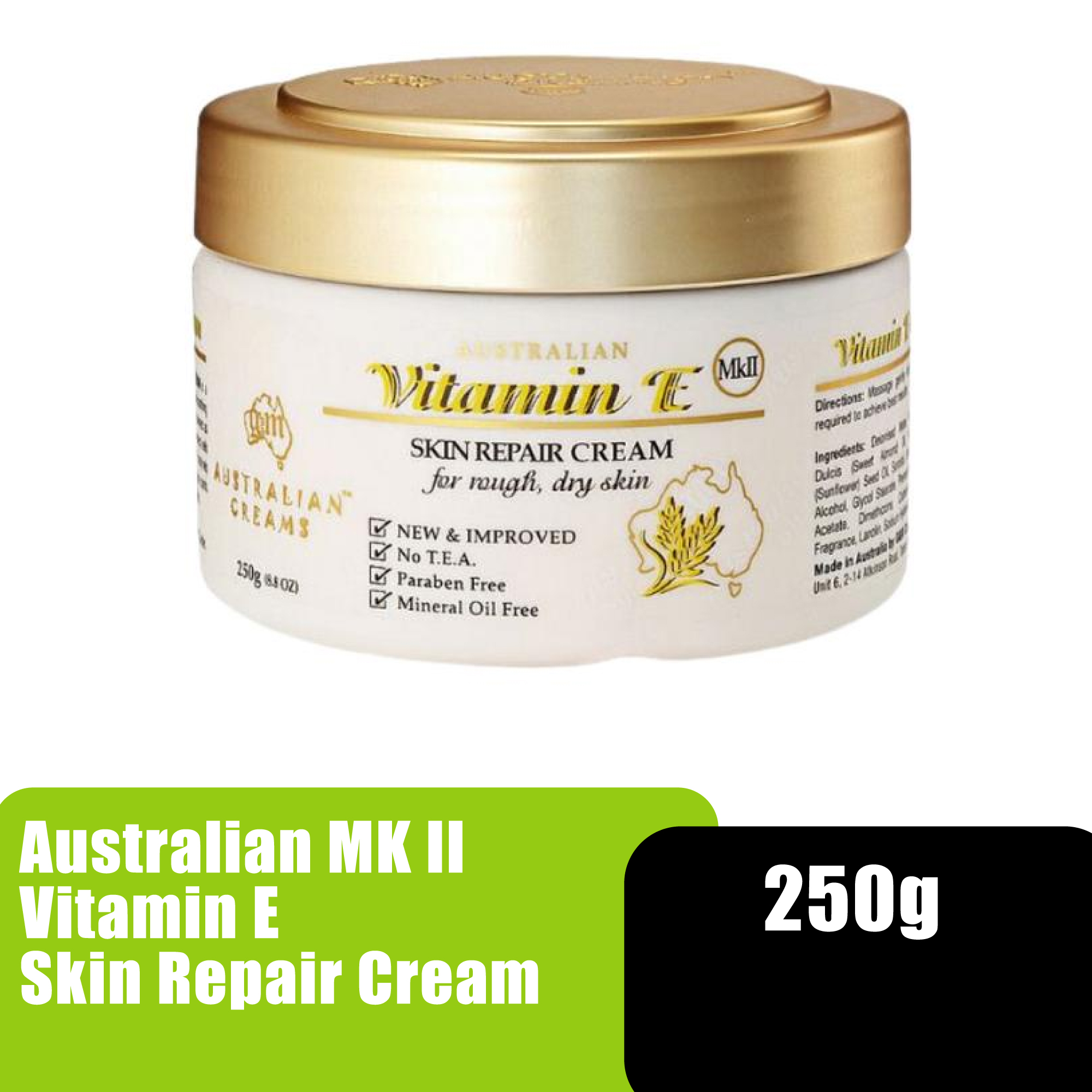 G&M Australian Cream MK Cream MK II Vitamin E Day & Night Skin Repair Cream - 250g